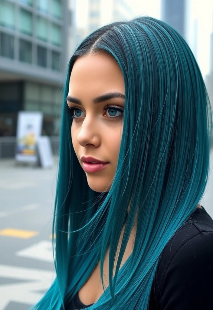 14 Hair Color Trends That Will Make You Want to Book Your Next Appointment ASAP! - 12. Deep Teal