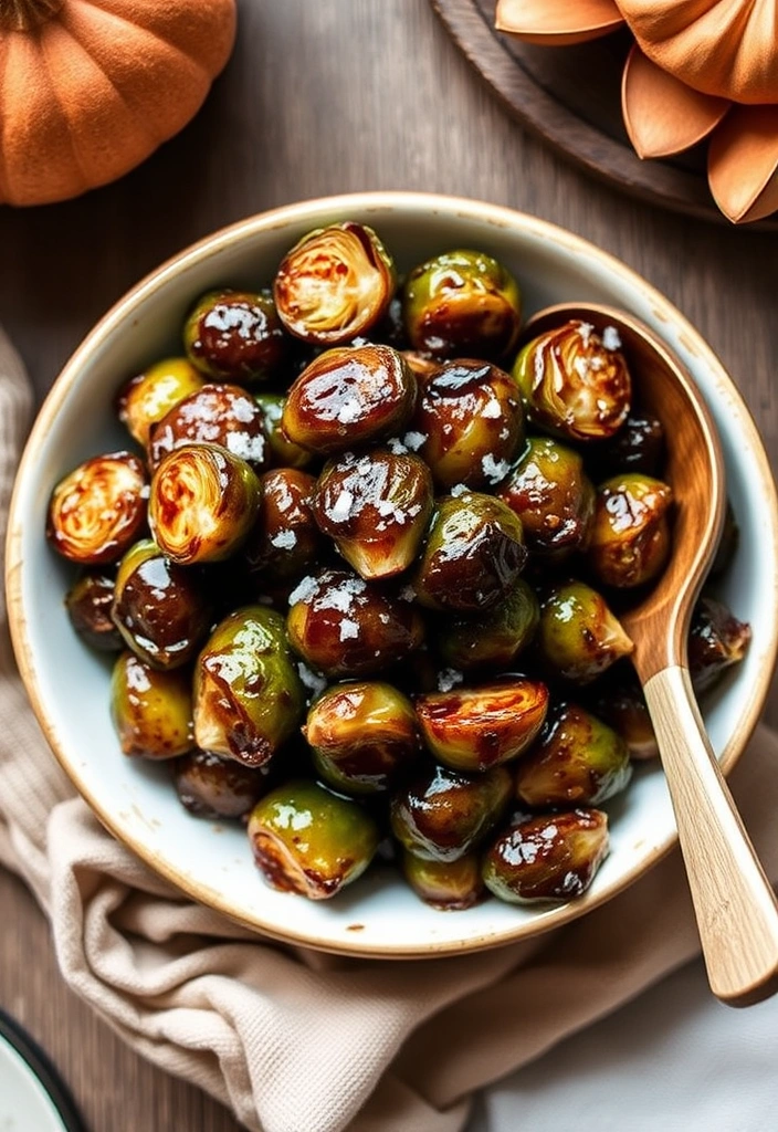 20 Flavorful Slow Cooker Recipes That Make Dinner a No-Brainer (Your New Favorite Is #9!) - 14. Balsamic Glazed Brussels Sprouts