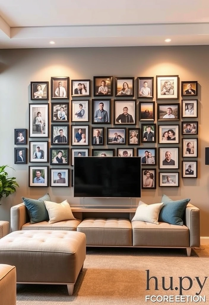 DIY Home Decor Projects That'll Transform Your Space Without Breaking the Bank - DIY Photo Collage Wall