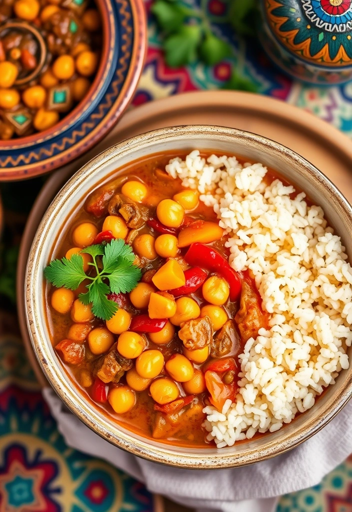 20 Flavorful Slow Cooker Recipes That Make Dinner a No-Brainer (Your New Favorite Is #9!) - 8. Moroccan Chickpea Stew