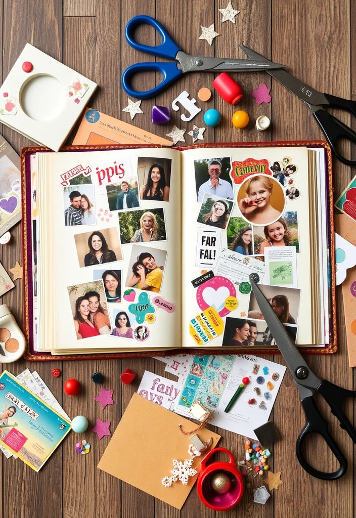 16 Relaxing Art Projects for Adults That’ll Help You Unwind (Your Inner Artist Will Thank You!) - 10. Scrapbooking
