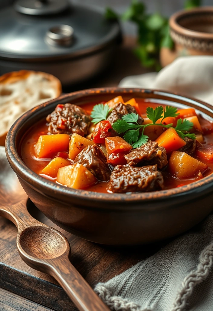 20 Flavorful Slow Cooker Recipes That Make Dinner a No-Brainer (Your New Favorite Is #9!) - 1. Hearty Beef Stew