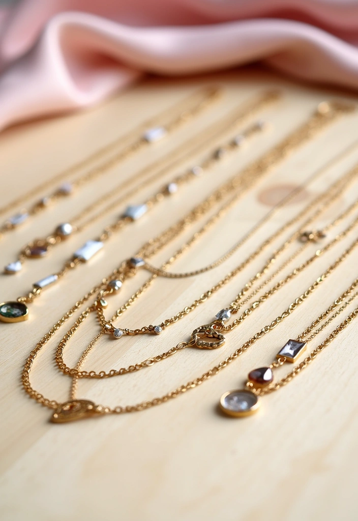 19 Travel Outfits for Spring Break 2025 That Are Stylish and Easy to Pack! - 11. Layered Necklaces