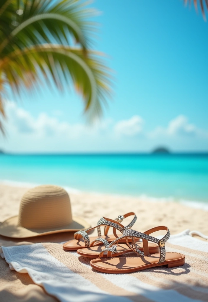 19 Travel Outfits for Spring Break 2025 That Are Stylish and Easy to Pack! - 10. Stylish Sandals