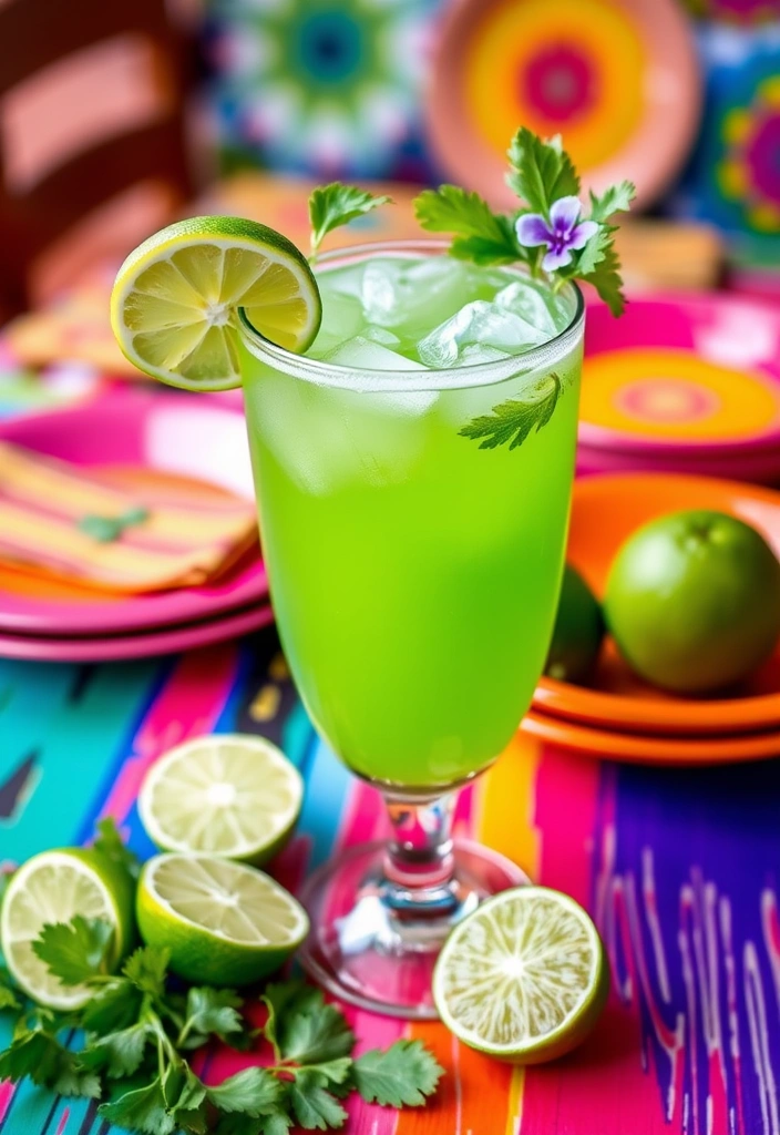 Cilantro Lime Mocktail