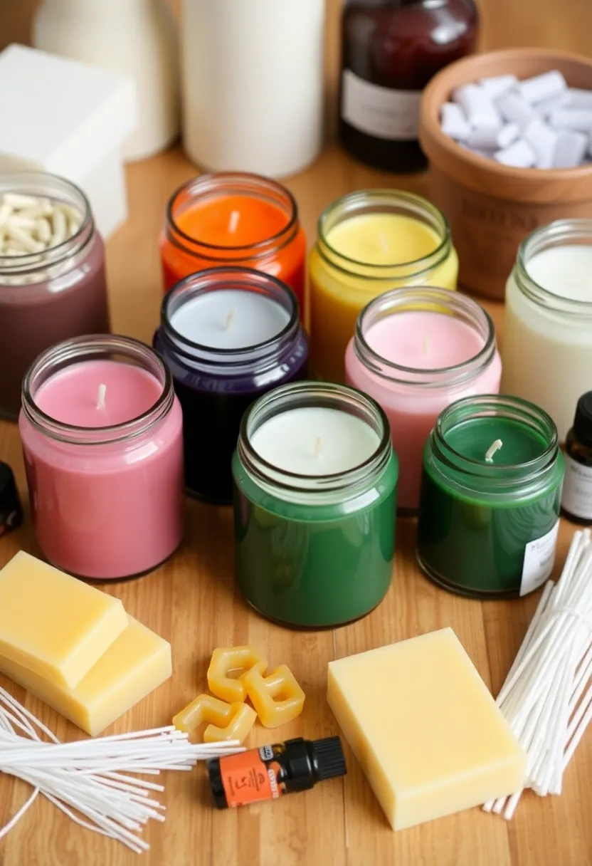 16 Relaxing Art Projects for Adults That’ll Help You Unwind (Your Inner Artist Will Thank You!) - 14. Candle Making