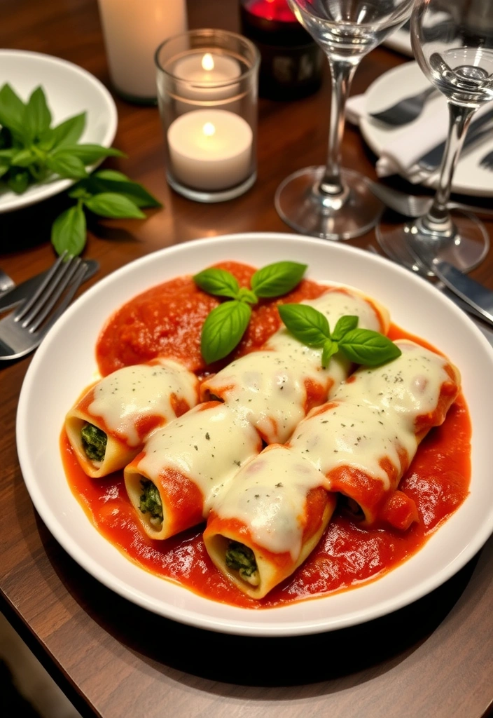 20 Flavorful Slow Cooker Recipes That Make Dinner a No-Brainer (Your New Favorite Is #9!) - 11. Spinach and Ricotta Stuffed Shells