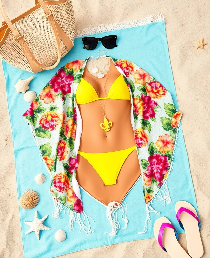 19 Travel Outfits for Spring Break 2025 That Are Stylish and Easy to Pack! - 8. Chic Swimwear Cover-Ups