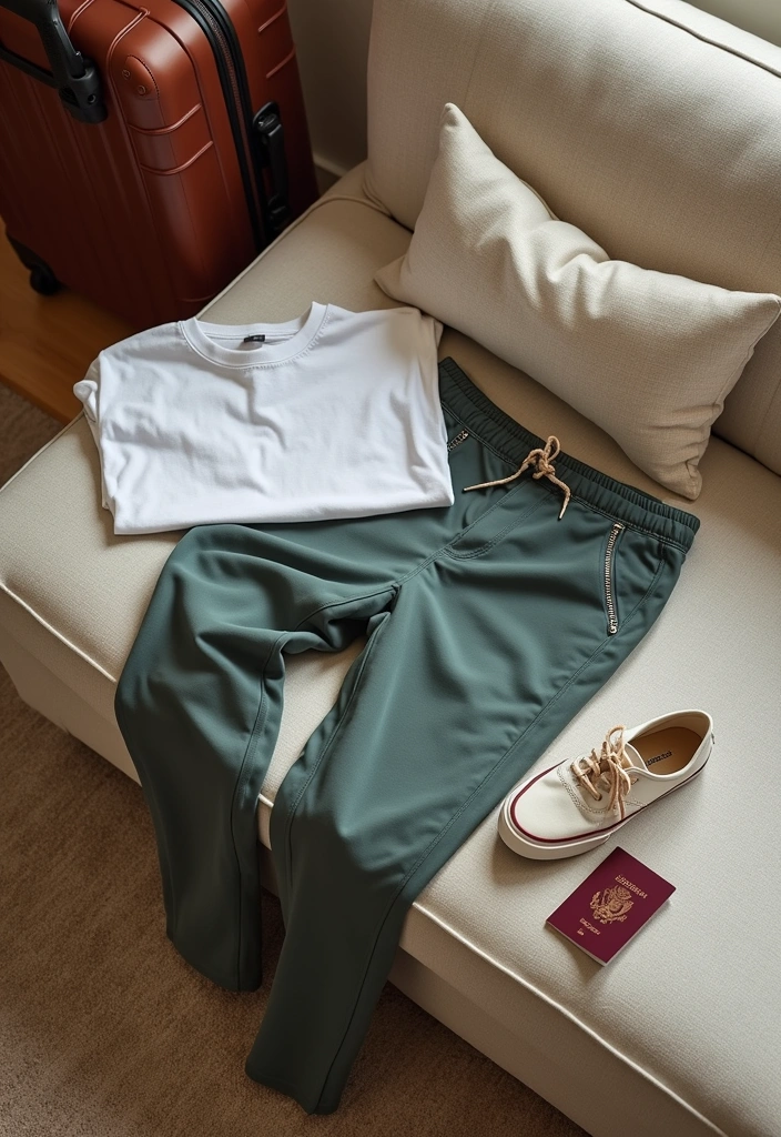 19 Travel Outfits for Spring Break 2025 That Are Stylish and Easy to Pack! - 13. Comfortable Travel Pants