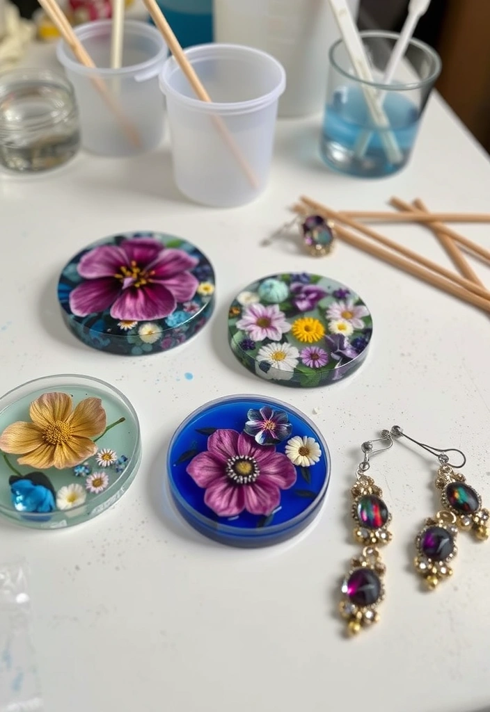 16 Relaxing Art Projects for Adults That’ll Help You Unwind (Your Inner Artist Will Thank You!) - 9. Resin Art