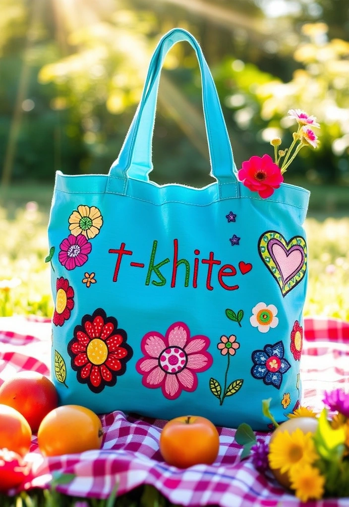 Inspiring Art Craft Ideas-Upcycled Tote Bag