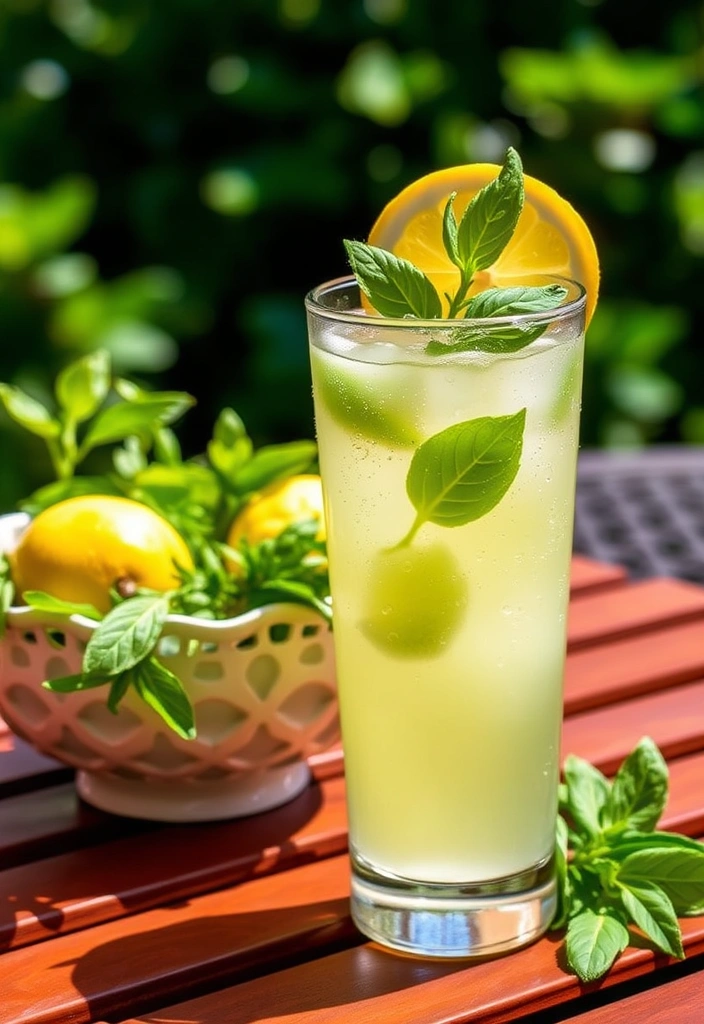 Unique Mocktail Featuring Herbs That Will Elevate Your Drinks
