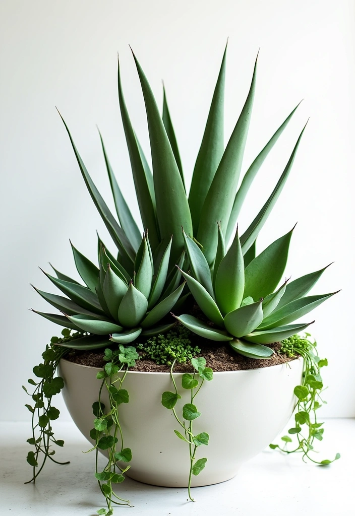 14 Container Chaos Gardening Ideas That Are Perfect for Beginners (Don’t Miss #11!) - 10. Textured Plant Combinations