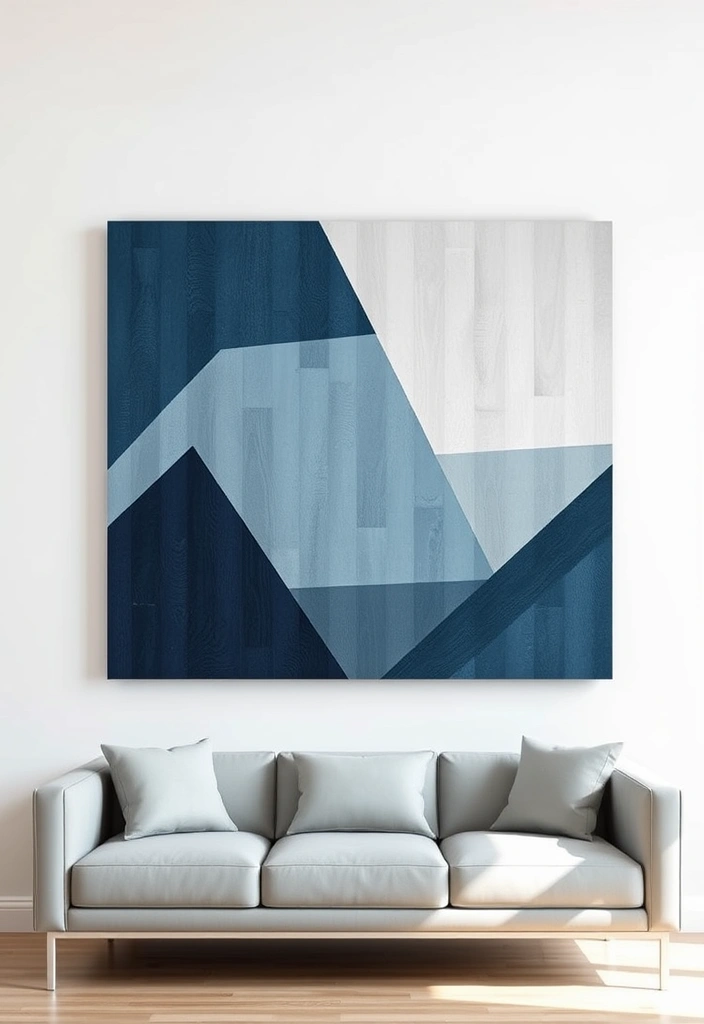 25 Mind-Blowing DIY Projects That'll Transform Your Home on a Budget! - 12. DIY Geometric Wall Art
