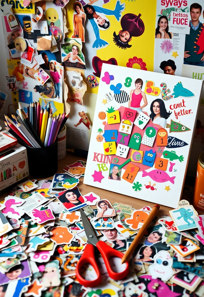 Inspiring Art Craft Ideas-Creative Collage Art