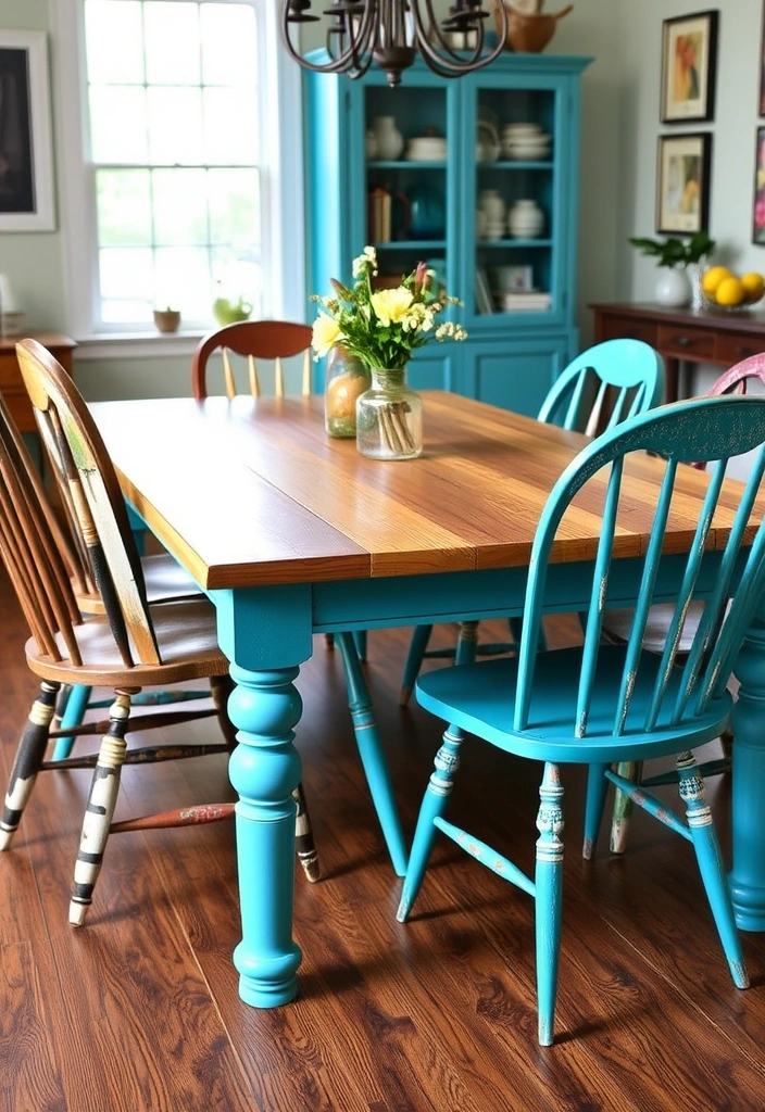 25 Mind-Blowing DIY Projects That'll Transform Your Home on a Budget! - 3. Paint-Dipped Furniture