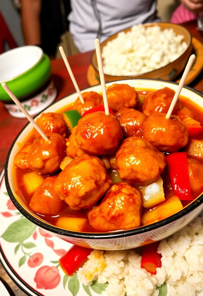 20 Flavorful Slow Cooker Recipes That Make Dinner a No-Brainer (Your New Favorite Is #9!) - 7. Sweet and Sour Meatballs