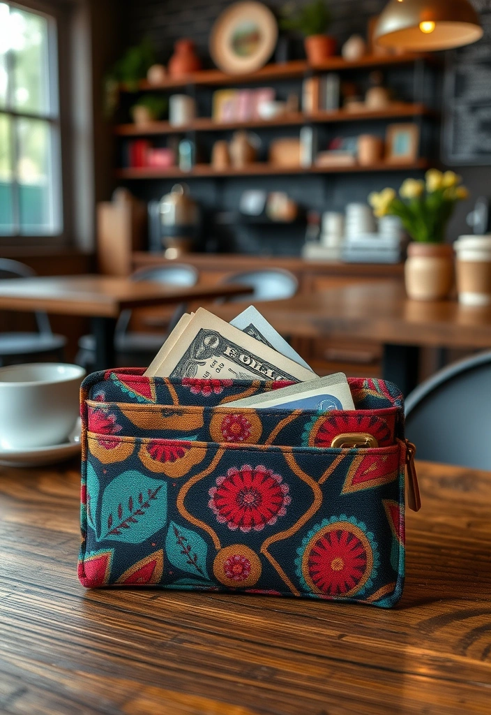 15 Easy Sewing Crafts for Beginners That'll Boost Your Confidence (You Can Do #7 in an Hour!) - 12. Easy Fabric Wallet