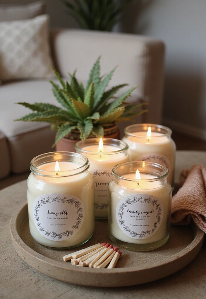16 DIY Spring Cleaning Decor Hacks That Will Revitalize Your Home! - 8. Scented Candles