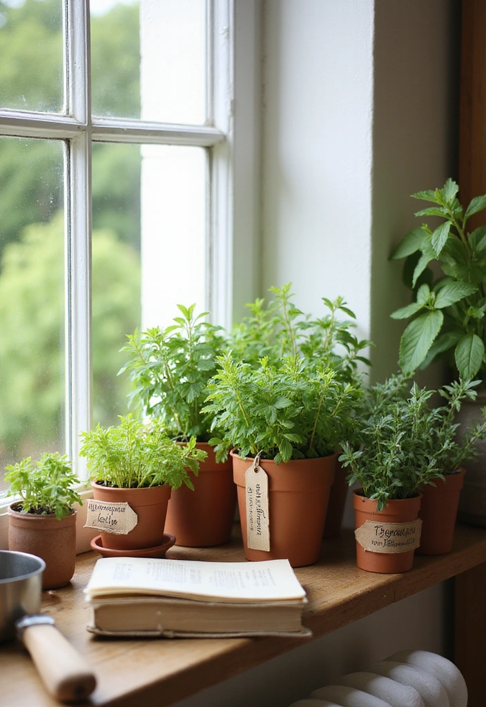 16 DIY Spring Cleaning Decor Hacks That Will Revitalize Your Home! - 5. Fresh Herb Garden