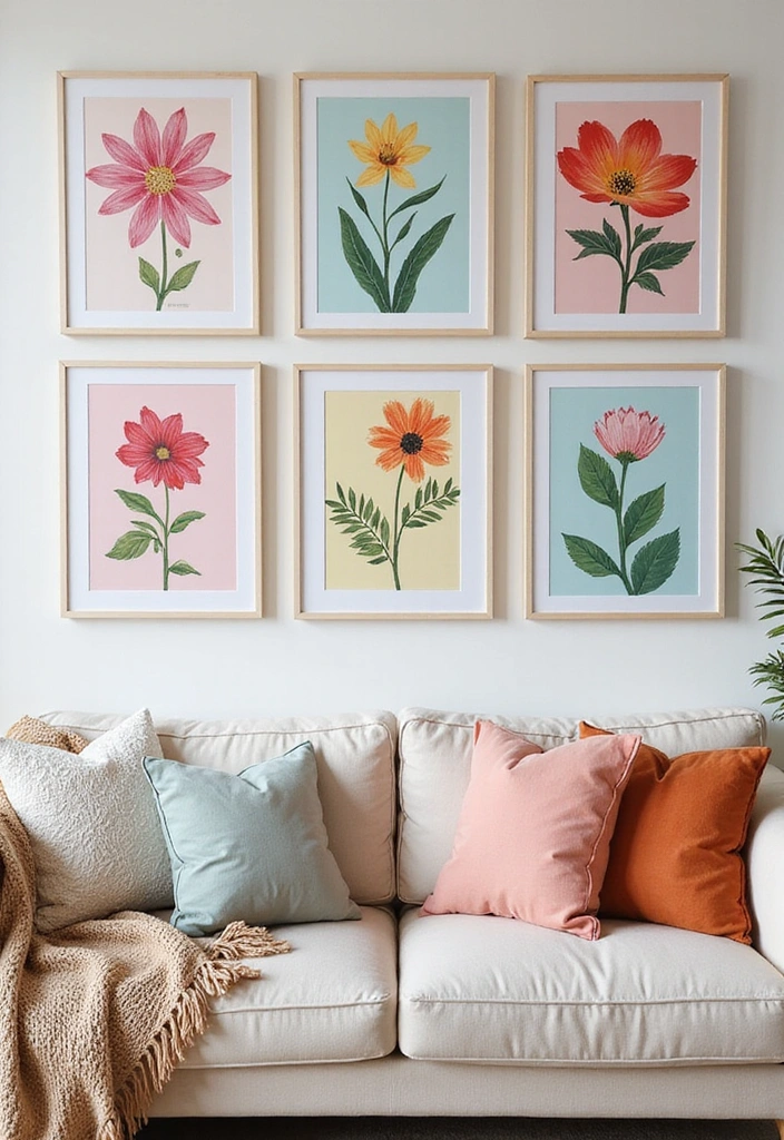 16 DIY Spring Cleaning Decor Hacks That Will Revitalize Your Home! - 3. DIY Wall Art