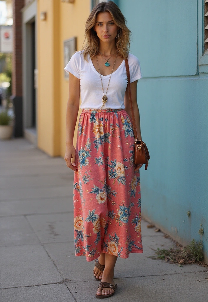 15 Effortlessly Chic Spring Casual Outfits You’ll Want to Live In (You Won't Believe #9!) - 14. Stylish Slip Dress with a Tee